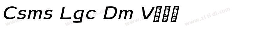 Cosmos Logic Demo Ve字体转换